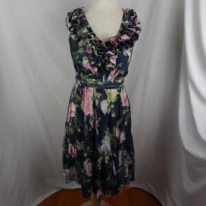 In Bloom By Olvi's Floral Dress Size 36